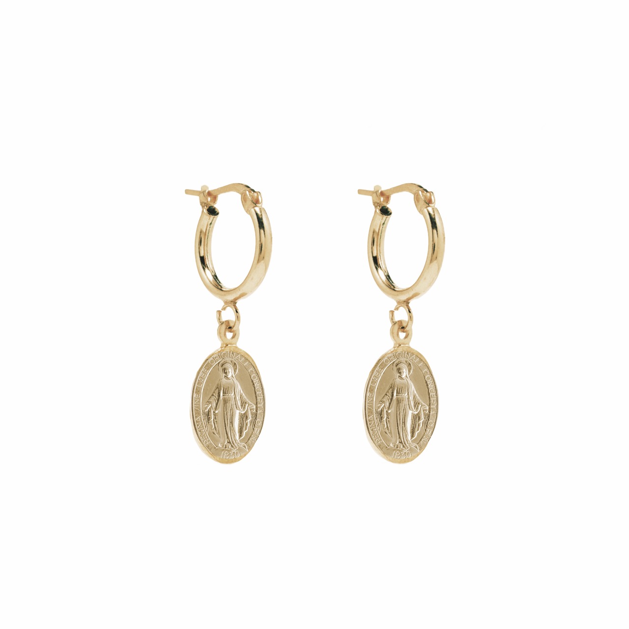 Σκουλαρίκια επιχρυσωμένα απο ασήμι 925° (BEN322/O)